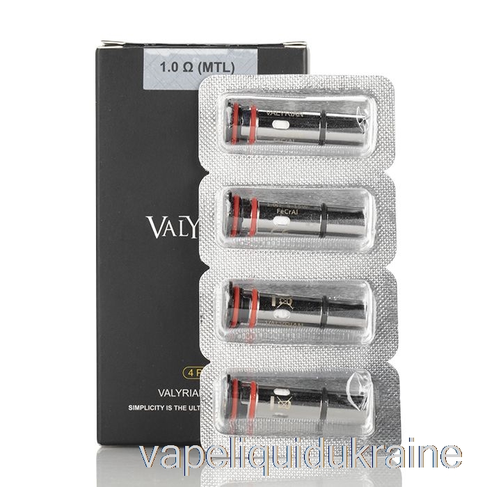 Vape Liquid Ukraine Uwell Valyrian Replacement Pod Coils 1.0ohm Valyrian Pod Coils